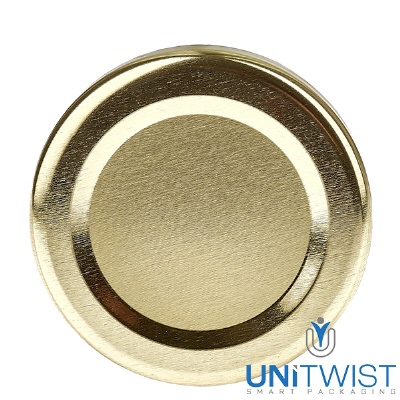 Bild 48mm BasicSeal Deckel gold (TO48) UNiTWIST